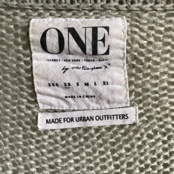 One Teaspoon for Urban Outfitters Gray Mohair/Wool Sweater Dress Size XS - Picture 9 of 13